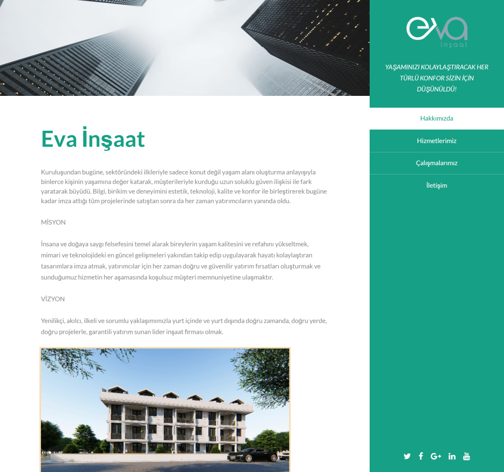 evainsaat.com.tr - önizleme