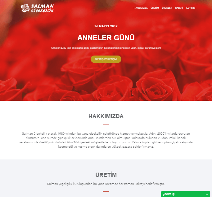 salmancicekcilik.com - önizleme